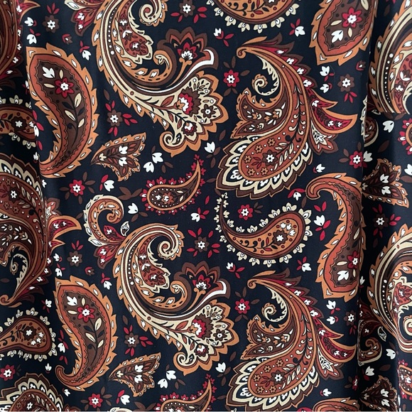 TOMMY HILFIGER Paisley Print Mini Dress US Size 4 - Picture 3 of 4